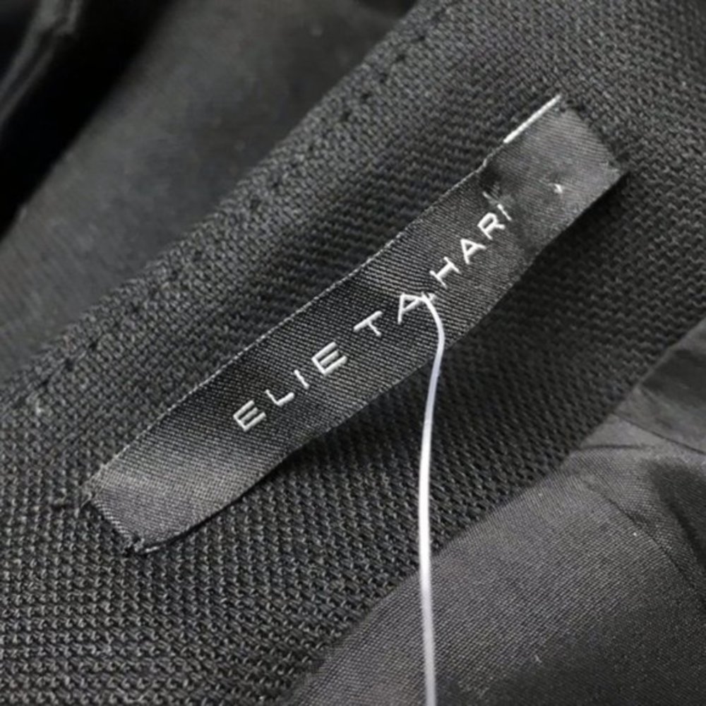 Elie Tahari Tailored Black Bristol Blazer - Picture 5 of 11